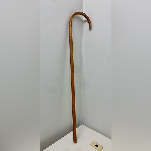 Antique 77th Nevins Twp 4-H Fontanet Bean Dinner Cane Walking Stick - Picture 14 of 16